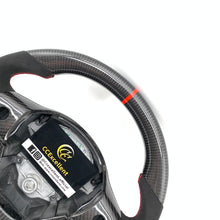 Load image into Gallery viewer, CCexcellent For 2017-2021 Tesla Model 3/Model Y Carbon Fiber Steering Wheel with black alcantara