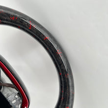 Load image into Gallery viewer, CCExcellent For Toyota 8th gen Camry SE/XSE/LE/XLE/TRD /Avalon 2018-2022 Carbon Fiber Steering Wheel With forged carbon fiber with red flakes