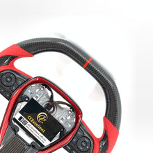 Load image into Gallery viewer, CCExcellent For Toyota 8th gen Camry SE/XSE/LE/XLE/TRD /Avalon 2018-2022 Carbon Fiber Steering Wheel With red stripe line