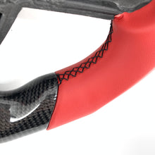 Load image into Gallery viewer, CCexcellent For Toyota Supra A90 carbon fiber steering wheel with smooth leather