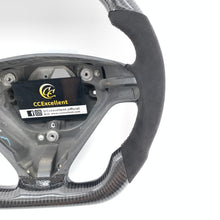 Load image into Gallery viewer, CCexcellent For S60 2005、2006、2007、2008、2009 volvo carbon fiber steering wheel with gloss black top&bottom