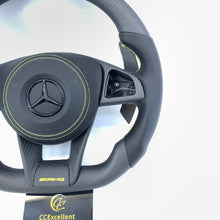 Load image into Gallery viewer, CCexcellent for Mercedes-benz 808amg w205amg carbon fiber steering wheel