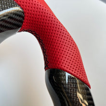 Load image into Gallery viewer, CCExcellent For Lexus IS250/IS300/IS350/F sport 2006-2013 Carbon Fiber Steering Wheel with red perforated leather