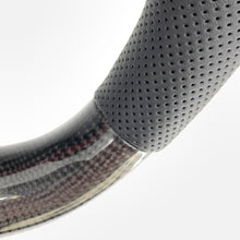 Load image into Gallery viewer, CCexcellent For 2017-2021 Tesla Model 3/Model Y Carbon Fiber Steering Wheel with black perforated leather