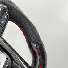 Load image into Gallery viewer, CCExcellent For Toyota 8th gen Camry SE/XSE/LE/XLE/TRD /Avalon 2018-2022 Carbon Fiber Steering Wheel With perforated leather and red stitching