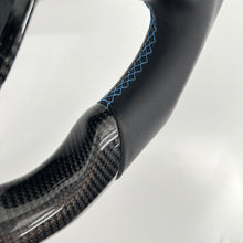 Load image into Gallery viewer, CCExcellent For Ford Focus MK3 RS/ST /EcoSport/Escape/Kuga/C-MAX 2015-2020 Carbon Fiber Steering Wheel With round top and flatbottom shape