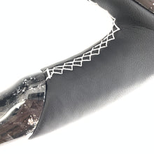 Load image into Gallery viewer, CCExcellent For Ford Mustang/SHELBY/GT350R/GENUINE 2018-2022 Carbon Fiber Steering Wheel with white stripe line with heat function