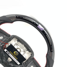 Load image into Gallery viewer, CCexcellent For 2015-2021 Dodge Challenger/hellcat/charger/durango carbon fiber steering wheel with LED