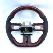 Load image into Gallery viewer, CCexcellent for Ford Mustang 2015 2016 2017 carbon fiber steering wheel