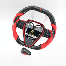 Load image into Gallery viewer, CCexcellent for Toyota 8th gen Camry se xse le xle 2018 2019 2020 2021 2022 carbon fiber steering wheel with carbon thumbgrips