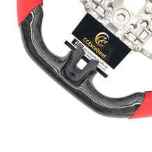 Load image into Gallery viewer, CCExcellent For Ford Mustang/SHELBY/GT350R/GENUINE 2018-2022 Carbon Fiber Steering Wheel with red strip line