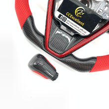 Load image into Gallery viewer, CCExcellent For Toyota 8th gen Camry SE/XSE/LE/XLE/TRD /Avalon 2018-2022 Carbon Fiber Steering Wheel With red perforated leather