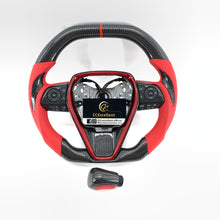 Load image into Gallery viewer, CCExcellent For Toyota 8th gen Camry SE/XSE/LE/XLE/TRD /Avalon 2018-2022 Carbon Fiber Steering Wheel With flat top and flat bottom shape