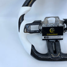 Load image into Gallery viewer, CCexcellent for Ford Mustang 2015 2016 2017 carbon fiber steering wheel with carbon thumbgrips