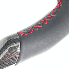 Load image into Gallery viewer, CCexcellent For 11th Gen/2022-2023 Honda Civic carbon fiber steering wheel with smooth leather