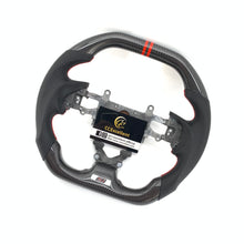 Load image into Gallery viewer, CCexcellent for Honda FK2 carbon fiber steering wheel with black perforated leather
