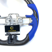 Load image into Gallery viewer, CCexcellent for Ford Mustang 2018 2019 2021 2022 carbon fiber steering wheel with carbon thumbgrips