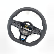 Load image into Gallery viewer, CCexcellent For 2015/2016/2017/2018/2019 Volkswagen MK7/MK7R/MK7GTI//GOLF MK7/GOLF7GIT carbon fiber steering wheel with white stitching
