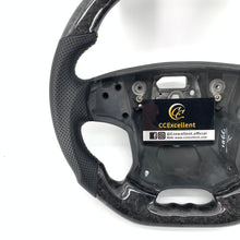 Load image into Gallery viewer, CCexcellent For S80 2007-2008 Volvo carbon fiber steering wheel with blue&yellow&blue stripe