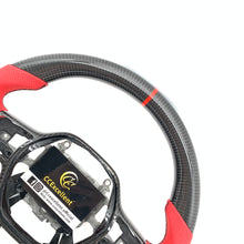 Load image into Gallery viewer, CCexcellent For 11th Gen/2022-2023 Honda Civic carbon fiber steering wheel with red stripe