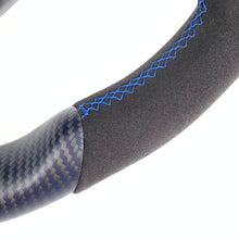 Load image into Gallery viewer, CCexcellent For 11th Gen/2022-2023 Honda Civic carbon fiber steering wheel with matte black carbon fiber top&bottom&trims