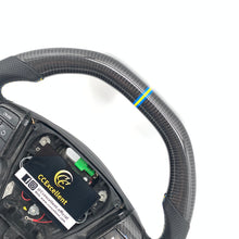 Load image into Gallery viewer, CCexcellent For 2008 volvo S40/ Volvo C30 T5 2011 carbon fiber steering wheel with perforated leather