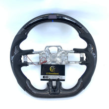 Load image into Gallery viewer, CCexcellent for Ford Mustang 2015 2016 2017carbon fiber steering wheel with LED