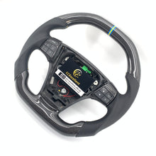 Load image into Gallery viewer, CCexcellent For S40-2018 volvo carbon fiber steering wheel with blue&yellow&blue stripe