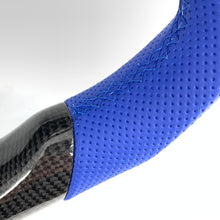 Load image into Gallery viewer, CCexcellent For 11th Gen/2022-2023 Honda Civic carbon fiber steering wheel with blue stitching