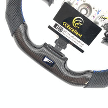 Load image into Gallery viewer, CCExcellent for Lexus IS250 /300 /350 2006-2013 carbon fiber steering wheel with black perforated leather