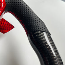 Load image into Gallery viewer, CCexcellent For 2015/2016/2017/2018/2019 Volkswagen MK7/MK7R/MK7GTI//GOLF MK7/GOLF7GIT carbon fiber steering wheel with red stitching