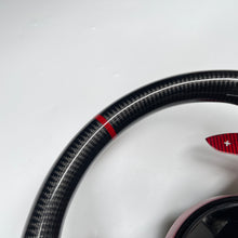 Load image into Gallery viewer, CCexcellent For 2015/2016/2017/2018/2019 Volkswagen MK7/MK7R/MK7GTI//GOLF MK7/GOLF7GIT carbon fiber steering wheel with red stitching