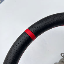 Load image into Gallery viewer, CCexcellent For 11th Gen/2022-2023 Honda Civic carbon fiber steering wheel with red stitching