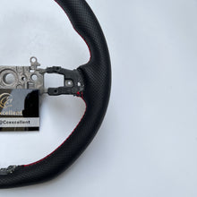 Load image into Gallery viewer, CCexcellent For 11th Gen/2022-2023 Honda Civic carbon fiber steering wheel with red stitching