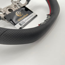 Load image into Gallery viewer, CCexcellent For 11th Gen/2022-2023 Honda Civic carbon fiber steering wheel with perforated leather sides