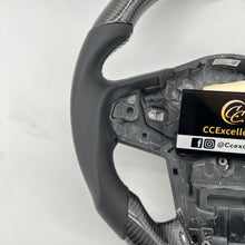 Load image into Gallery viewer, CCexcellent For Toyota Supra A90 carbon fiber steering wheel with smooth leather