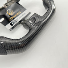 Load image into Gallery viewer, CCExcellent For 2003/2004/2005/2006/2007 Subaru wrx sti carbon fiber steering wheel with perforated leather sides