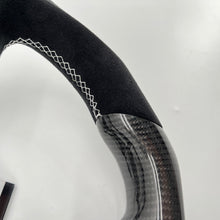 Load image into Gallery viewer, CCExcellent for Nissan 7th gen Maxima 2009-2014 carbon fiber steering wheel with alcantara