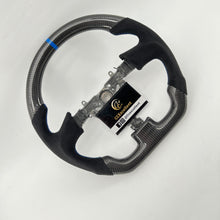 Load image into Gallery viewer, CCExcellent For 2003/2004/2005/2006/2007 Subaru wrx sti carbon fiber steering wheel with alcantara sides