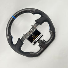 Load image into Gallery viewer, CCExcellent For 2003/2004/2005/2005/2007 Subaru wrx sti carbon fiber steering wheel with perforated leather sides