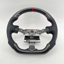 Load image into Gallery viewer, CCExcellent for Infiniti QX70 2014-2018 carbon fiber steering wheel with black perforated leather