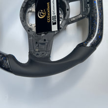Load image into Gallery viewer, CCexcellent For 2015/2016/2017/2018/2019 Volkswagen MK7/MK7R/MK7GTI//GOLF MK7/GOLF7GIT carbon fiber steering wheel with blue stripe
