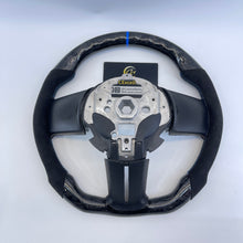 Load image into Gallery viewer, CCExcellent For Ford Mustang 2010-2014 Purple Wire Carbon Fiber Steering Wheel with 9040 Alcantara and Airbag cover