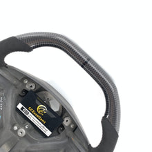 Load image into Gallery viewer, CCexcellent For S60 2005、2006、2007、2008、2009 volvo carbon fiber steering wheel with black stripe