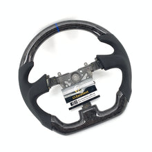Load image into Gallery viewer, CCexcellent For 2003/2004/2005/2006/2007 Subaru wrx sti carbon fiber steering wheel with blue stripe