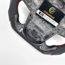 Load image into Gallery viewer, CCexcellent For Toyota Supra A90 carbon fiber steering wheel with smooth stripe