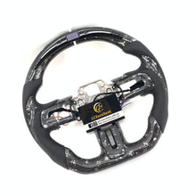 Load image into Gallery viewer, CCExcellent For Ford Mustang/SHELBY/GT350R/GENUINE 2018-2022 Carbon Fiber Steering Wheel with white stitching with heat function