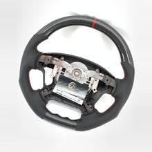 Load image into Gallery viewer, CCexcellent For Toyota 2007-2019 Land Cruiser/200Series/70Series/Tundra/Sequoia/HiAce Carbon Fiber Steering Wheel with red stitching