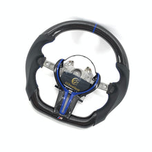 Load image into Gallery viewer, CCExcellent For BMW M2/M3/M4/F150/F30/F87M2/F30 335i/F32 428i 435i/F80 F83/F87 M2/F80 M3/F82 M4 Carbon Fiber Steering Wheel with blue stitching