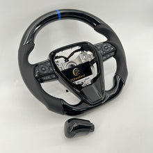 Load image into Gallery viewer, CCExcellent For Toyota 8th gen Camry SE/XSE/LE/XLE/TRD /Avalon 2018-2022 Carbon Fiber Steering Wheel With blue stripe line